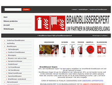 Tablet Screenshot of brandblusserexpert.nl